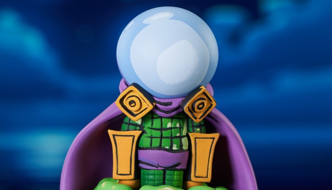 مجسمه کوچک مارول انیمیشن Mysterio توسط Skottie Young x Gentle Giant Ltd.